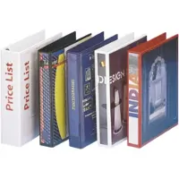 Esselte Innstikkperm A4+ 2DR/20mm m/3lommer Hvit