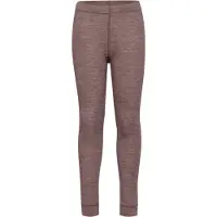 Hummel Leggings - HmlJr - Ull - Twilight Mauve - - 4 år (104) - Leggings - Ull