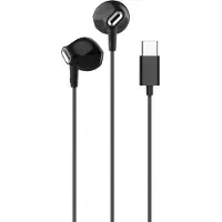 Puro PUIPHF34USBCBLK, Koblet med ledninger (ikke trådløs), Samtaler/musikk, 20 g, Hodesett, Sort