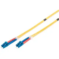 Digitus Fiber Optic Singlemode Patch Cord LC / LC - 2m - Gul - 2m