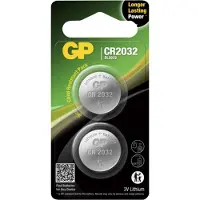 GP Lithium knappcelle CR2032 2-P