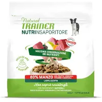NATURAL TRAINER Økonomipakke NutrInsaporitore Frysetørkede Toppers Adult 7 x 120 g - Okse