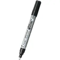 Pilot Merkepenn sølv medium