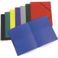 Other Gummistrikkmappe plast A4 rød