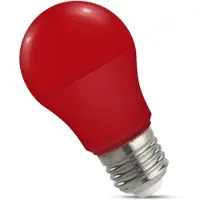 Spectrum LED Rød E27 LED-lampe 4,9 W