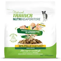 NATURAL TRAINER Økonomipakke NutrInsaporitore Frysetørkede Toppers Adult 7 x 120 g - Kylling