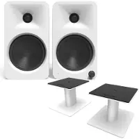 Kanto Audio Kanto ORA4 Powered Reference Desktop Speakers with Bluetooth White