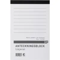 Other Notatbok A6 linjert, perforert, 5 stk