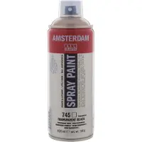Amsterdam Spray Paint Black Transparent 745