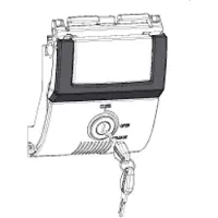 Shad Sh48 Premium Toppkasse Lukking