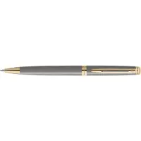 Waterman Hémisphère Ballpoint Pen | Stone Grey (The Understated Edit Collection) | Medium Point with Blue Ink | Gift Box