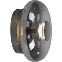 Schöner Wohnen LED-taklampe Posh, røkt glass, 3000 K
