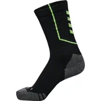 Hummel Treningssokker - hmlPro - Black/Green Gecko - - 31/34 - Sokker