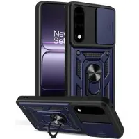 Mtp Products OnePlus Nord 5 Hybrid-deksel med Roterende Ring med Kameraskjold - Blå