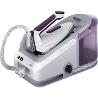 Braun CareStyle 7 IS 7266 - Dampstrykejern med automatisk slukking - såleplate: EloxalPlus FreeGlide 3D - 2700 W - fiolett