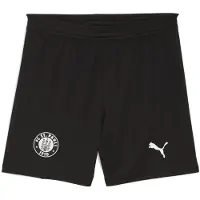Puma FC St. Pauli 25/26 Shorts Youth, Clothing, Black/White, 3-4Y