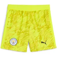 Puma Manchester City 25/26 Goalkeeper Shorts Youth, Clothing, Yellow Alert, 9-10Y