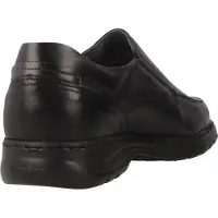 Fluchos for man. 9144_SALV_NEGF Leather shoes 9144 Crono black (41), Casual