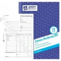 Avery 881, Blå, Hvit, Papir, 145 mm, 210 mm