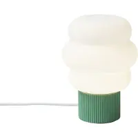 QAZQA Japandi bordlampe grønn med opalt glass 18 cm - Kumo