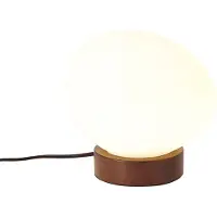 QAZQA Japandi bordlampe tre med opalglass - Sally