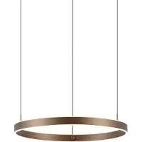 QAZQA Design Pendellampe Mørk Bronse 3-Trinns Dimbar - Titmus