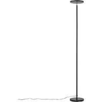 QAZQA Moderne gulvlampe svart inkl. LED dimbar RGB med fjernkontroll - Sjors