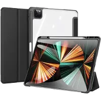 DUX iPad Pro 12.9 2022/2021/2020/2018 Toby Tri-Fold Smart Folio-etui - Svart