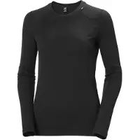 Helly Hansen Lifa Merino Midweight Crew, Dame, Black