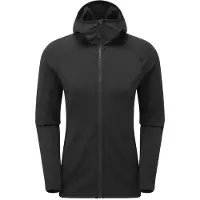 Montane F Protium Hoodie, fleece, dame, svart
