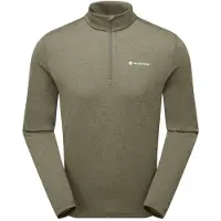Montane Dart Zip Neck, herre, grønn