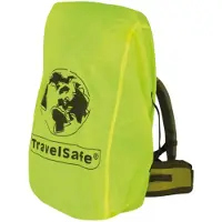Travelsafe Regn-/flytrekk L, gul