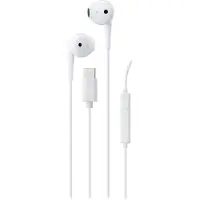 STREETZ C210 Semi-in-ear hodetelefoner, 3-button, USB-C, hvit