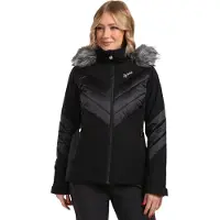 KILPI Lin, Skijakke, Plus size, Dame, Black
