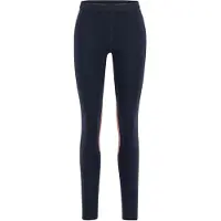 Ulvang Peak Map Tights, Underställsbyxor, Dame, Navy Blue/Mineral Red