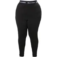 Helly Hansen Lifa Merino Midweight Pant Plus, Dame, Black
