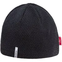 Kama strikket lue, med Gore Windstopper, svart