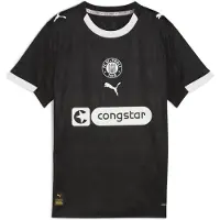 Puma FC St. Pauli 25/26 Third Jersey Youth, Clothing, Black/White, 4-5Y