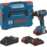 Bosch Professional Gsb 18v-65 + 3 Bat Procore4.0ah + L-boxx Elektrisk Skrutrekker