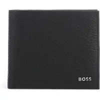 BOSS for man. 50529496 Black New Crosstown wallet (OSFA), Casual, Classic, Leather