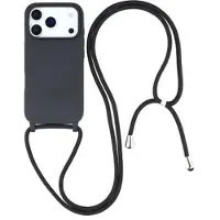 Mtp Products iPhone 17 Pro Max TPU-deksel med snøring - Svart