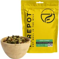 Firepot Grønn Gumbo, frysetørket mat, Reg