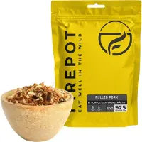 Firepot Pulled Pork, frysetørket mat, XL