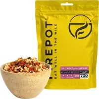 Firepot Chili non Carne med Ris, frysetørket mat, XL