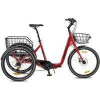 Monty Trike Rocket 1e 24´´ Sunrace 2026 Elektrisk Sykkel