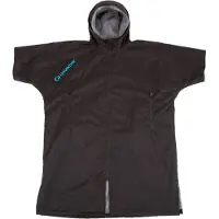 Lifeventure Thermarobe med fleecefôr, svart