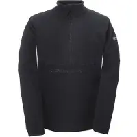 2117 of Sweden Trollebo, Fleecegenser, Herre, Black