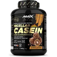 Amix Black Micellar 2kg Casein Protein Sprø Sjokolade