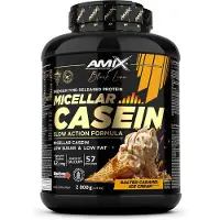 Amix Black Micellar 2kg Casein Protein Saltet Karamell