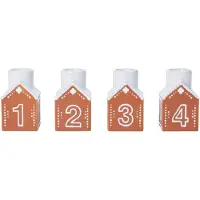 Kähler Gingerbread Advent H7.5 Cm Lysestake